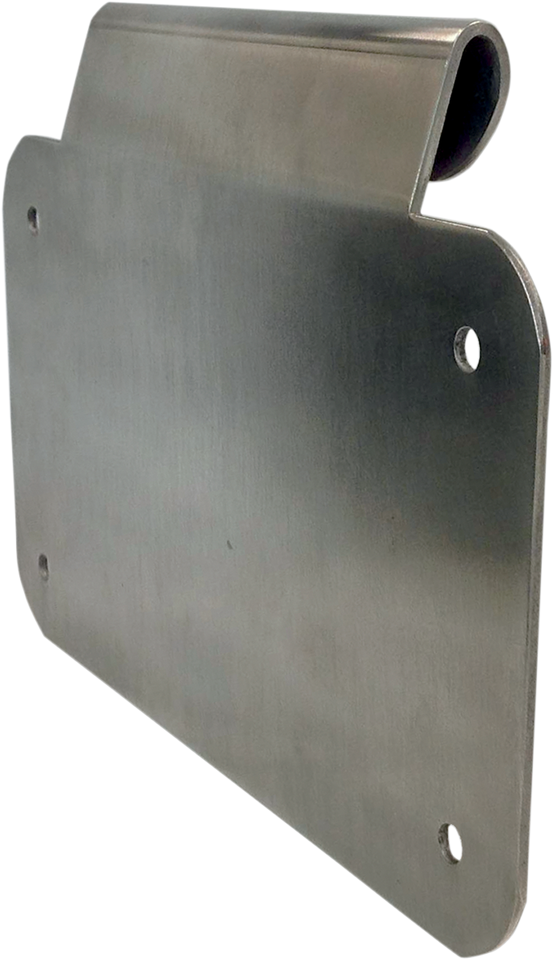 License Plate Mount - Burnished Aluminum