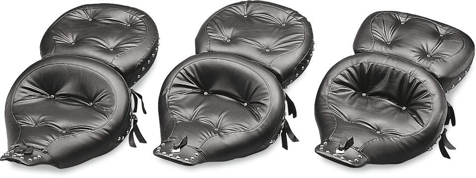 Wide Studded Touring Seat - FLT 91-96