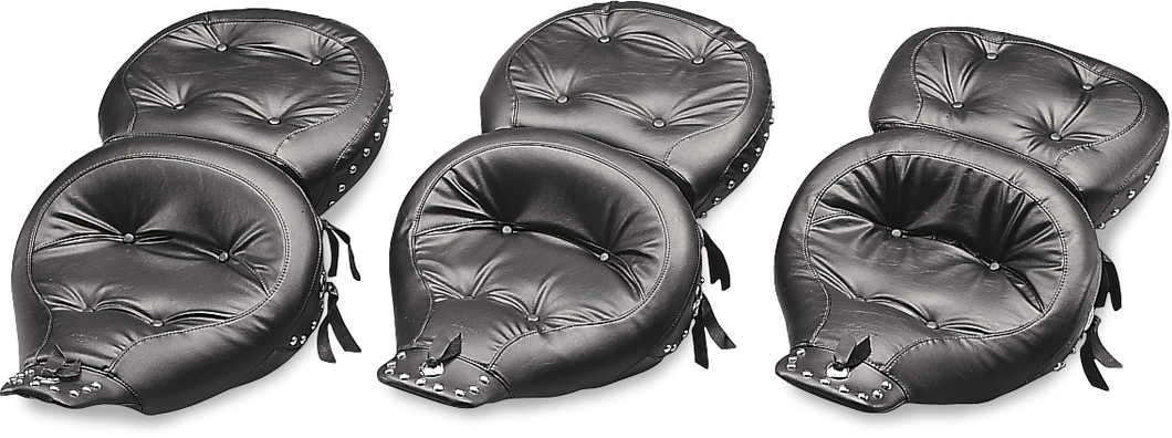 Wide Studded Touring Seat - FLT 91-96