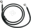 Brake Line - FXDL 08-09 - Black - Lutzka's Garage