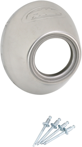 End Cap - Stainless Steel - Slash Cut - PC4/Q4 - Lutzka's Garage