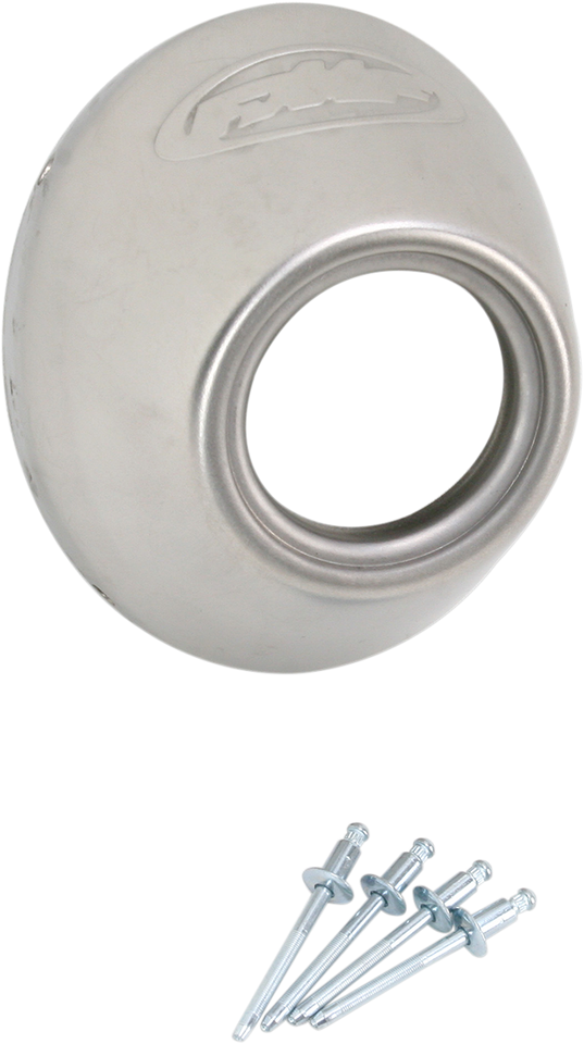 End Cap - Stainless Steel - Slash Cut - PC4/Q4 - Lutzka's Garage