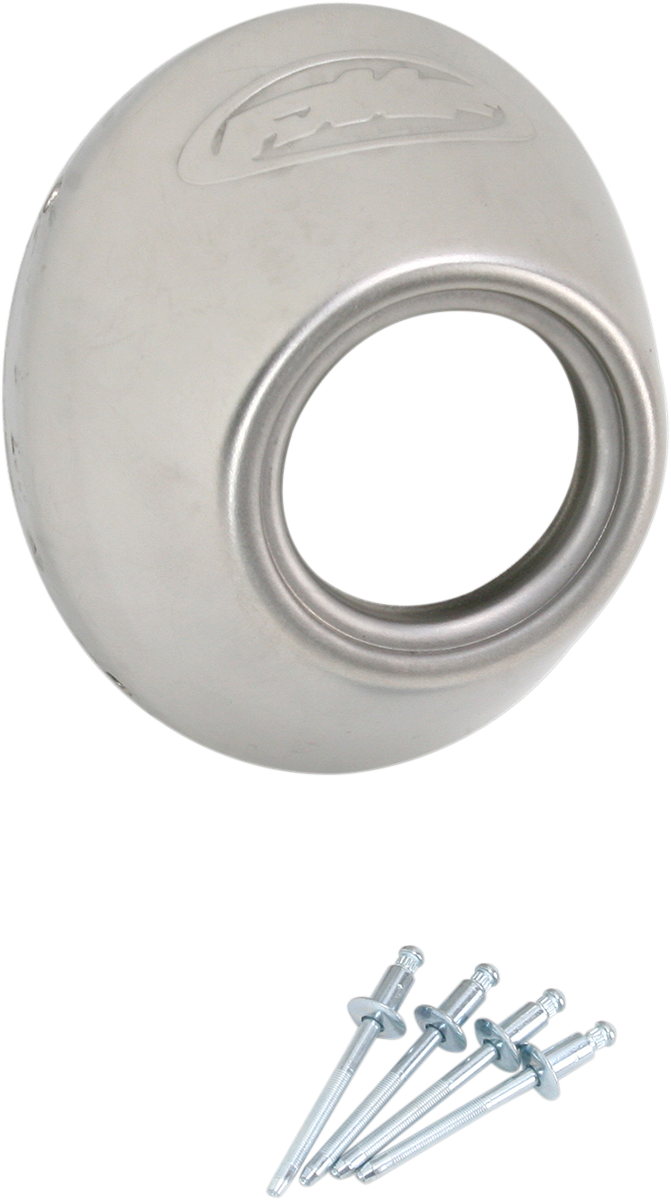 End Cap - Stainless Steel - Slash Cut - PC4/Q4 - Lutzka's Garage