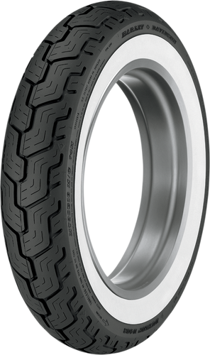 Tire - D402 - MT90-16 - Wide Whitewall - Rear