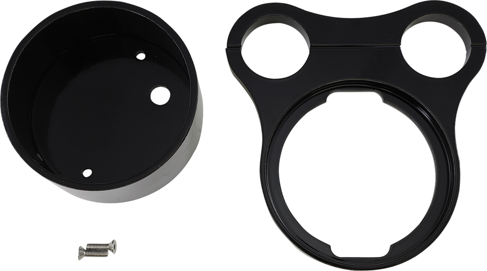 1.5" T-Bar Gauge Mount - Flat Black - For OEM Gauge - Lutzka's Garage