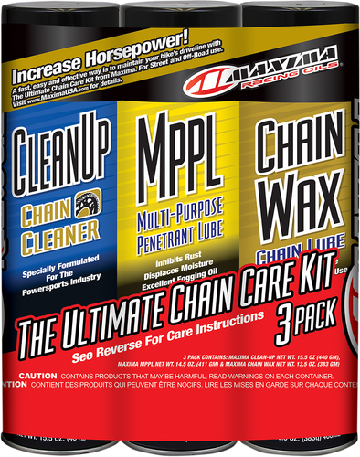 Chain Wax/Care Kit