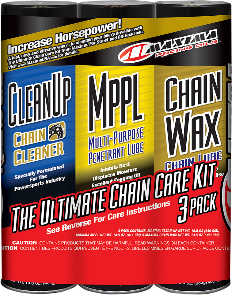 Chain Wax/Care Kit