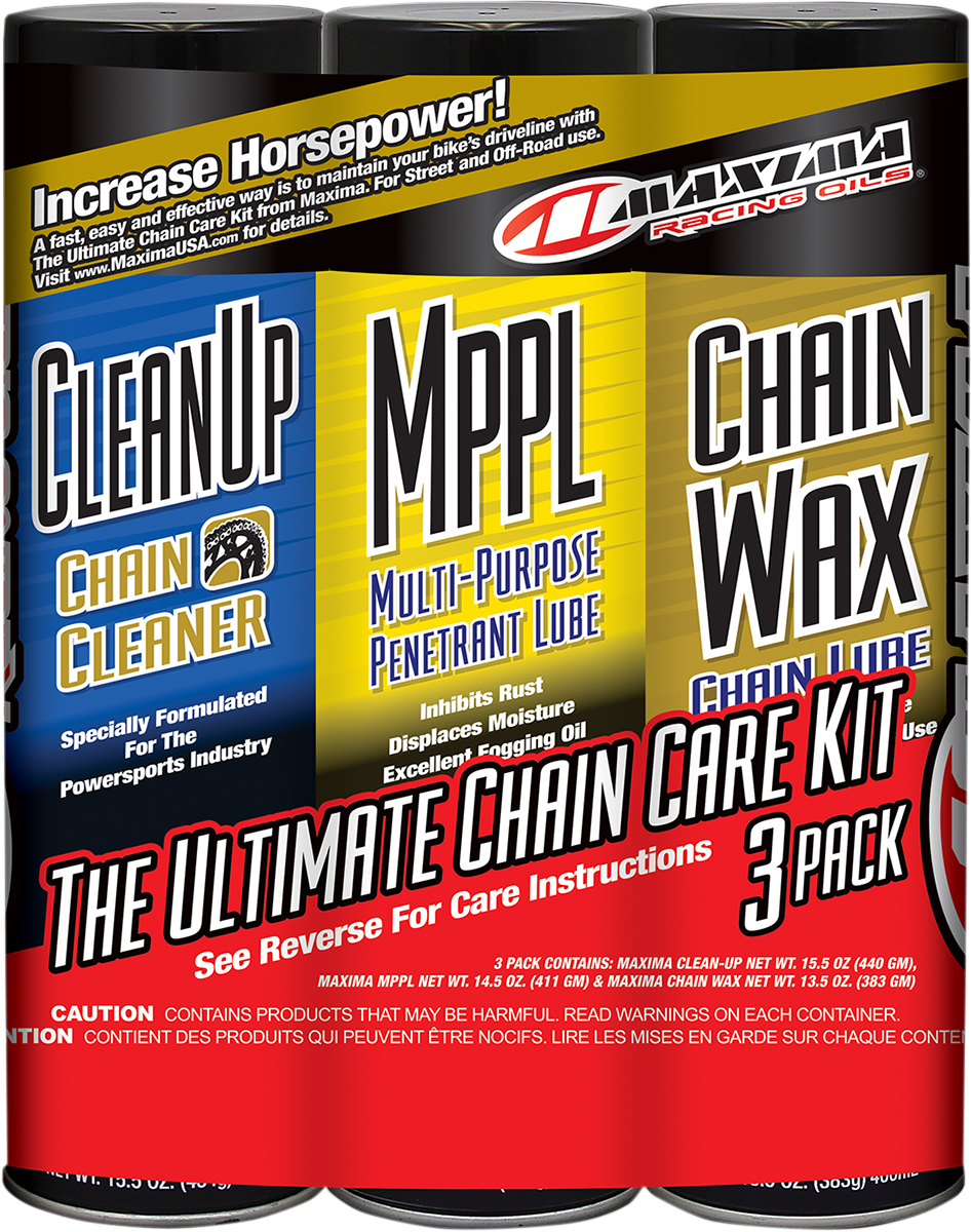 Chain Wax/Care Kit