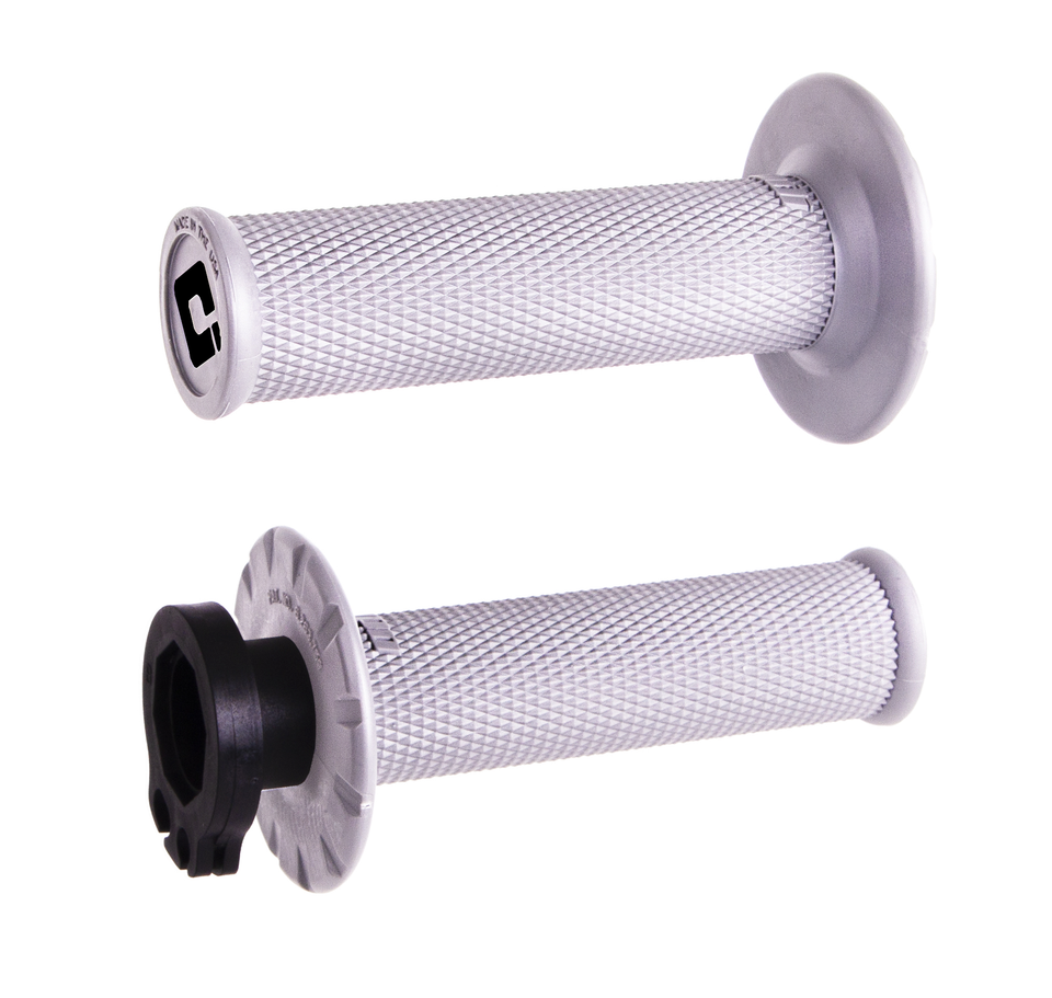 Grips - Lock-On - No Waffle - White - Lutzka's Garage