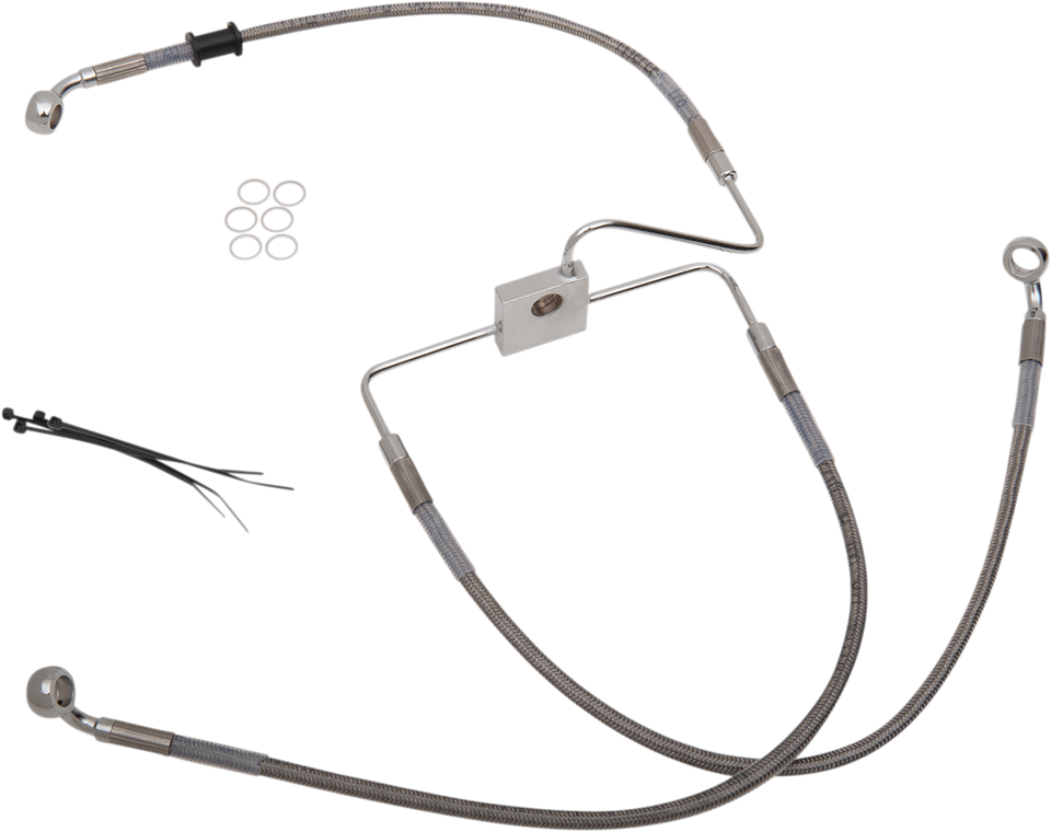 Brake Line - XLCX 16+ - Stainless Steel - Lutzka's Garage