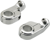 O/S Speed Clamps - Chrome - Angled - Lutzka's Garage