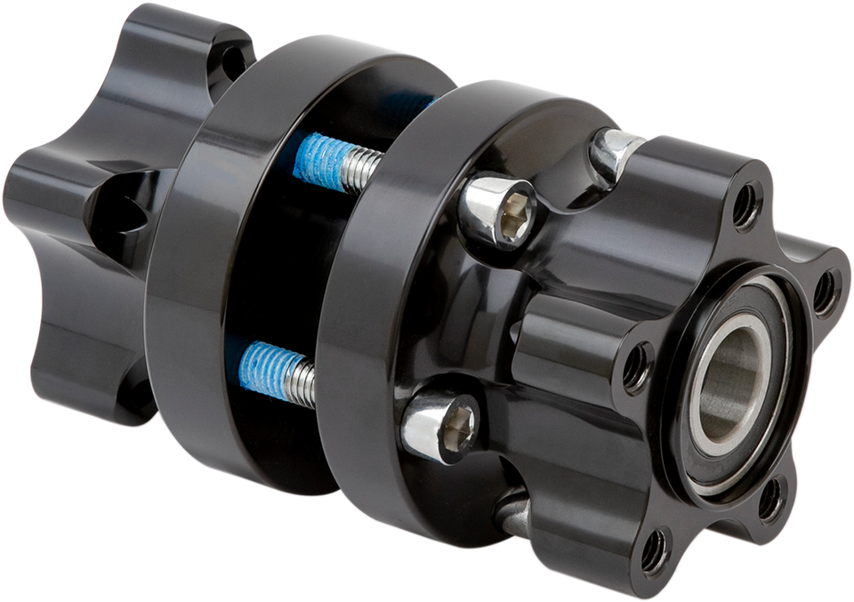 Hub - Single Disc - Rear - Black - 18+ FXFB - Lutzka's Garage