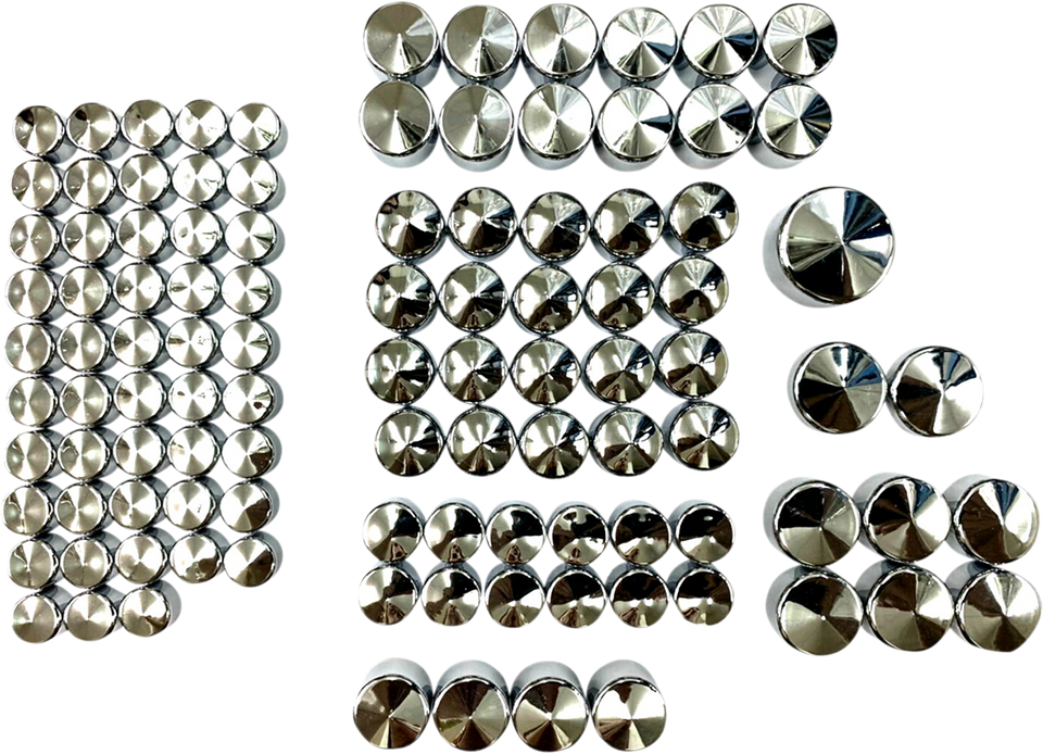 Complete Covers Bolt - Chrome - M8 - Lutzka's Garage