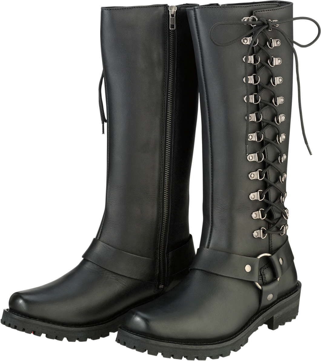 Womens Savage Boots - Black - Size 6 - Lutzka's Garage