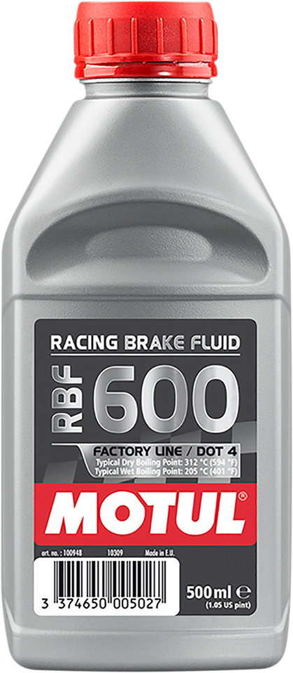 RBF 600 Racing Brake Fluid - 16.9 U.S. fl oz.