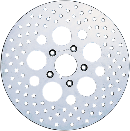 Drilled Brake Rotor - Rear - 11.5