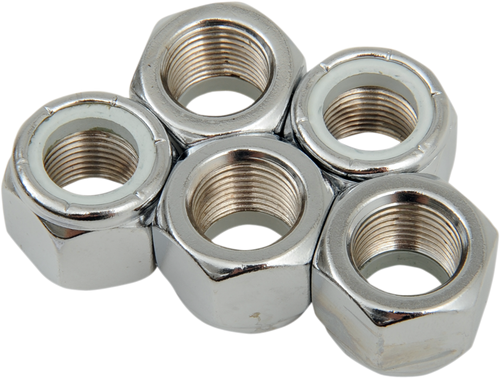5/8-18 Chrome Nylon Nut