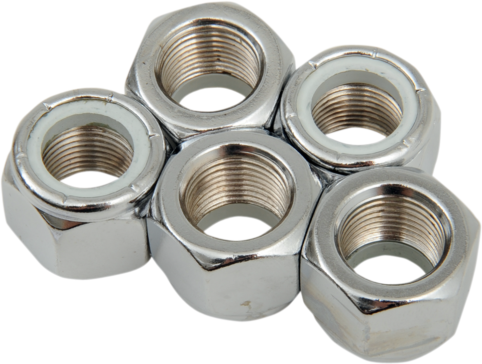 5/8-18 Chrome Nylon Nut