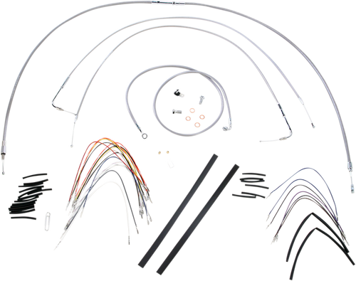 Handlebar Cable/Brake Line Kit - Complete - 14