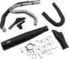 2:1 Exhaust for M8 Softail - Black - Lutzka's Garage