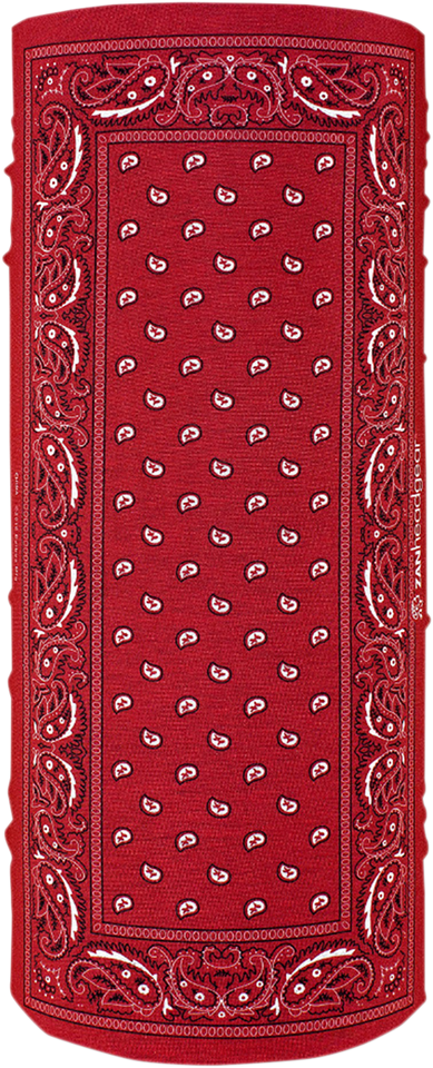 Motley Tube - Red Paisley - Lutzka's Garage