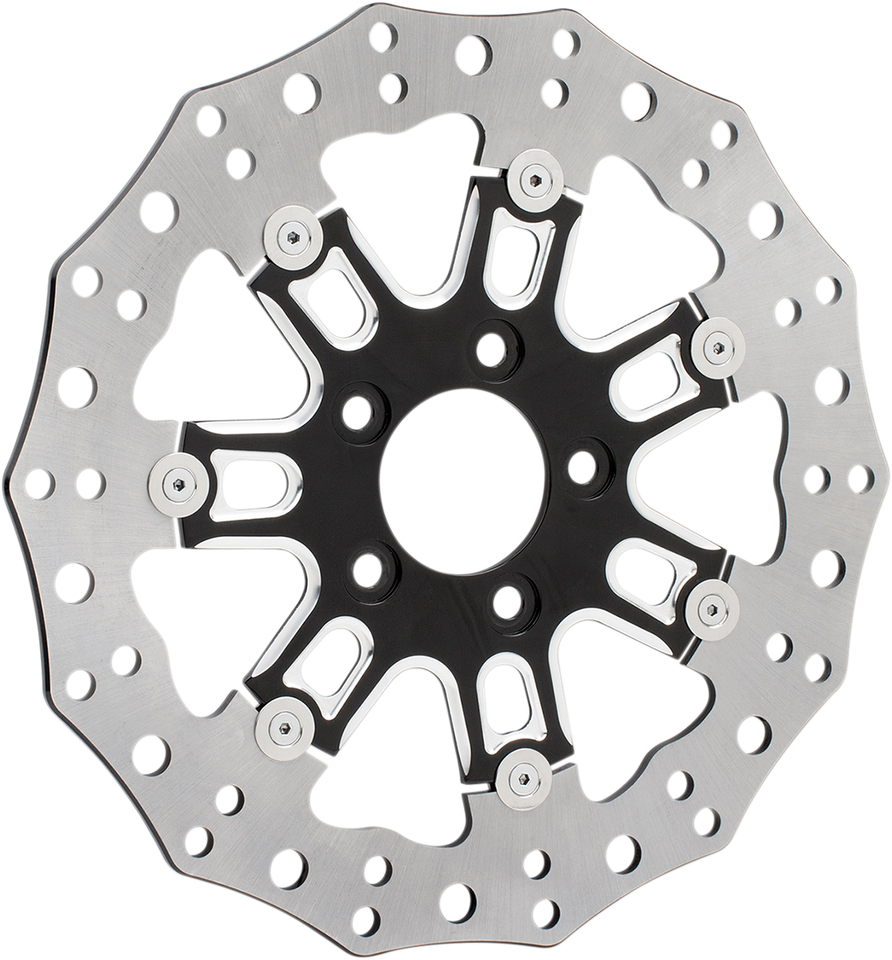 Front Rotor - 7 Valve - 11.8" - Black - Lutzka's Garage
