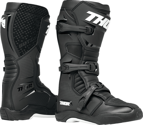 Blitz XR Boots - Black/White - Size 7 - Lutzka's Garage