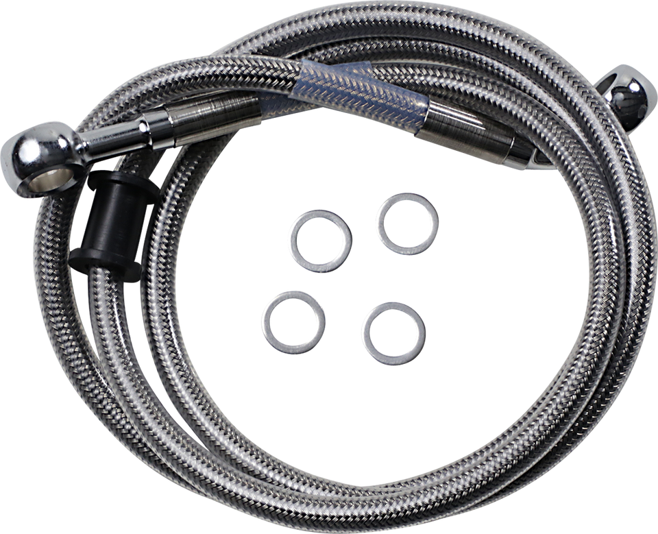 Brake Line - XL 18+ - Stainless Steel - Lutzka's Garage