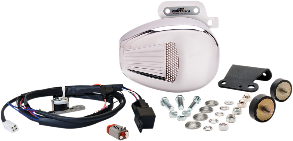 Forceflow Head Cooler - Chrome - M-Eight - Lutzka's Garage