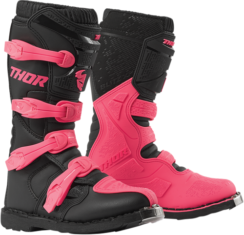 Womens Blitz XP Boots - Black/Pink - Size 5 - Lutzka's Garage