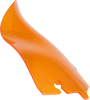 Kolor Flare Sport Windshield - 6-1/2" - Orange - FLH - Lutzka's Garage