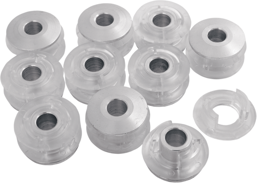 Tank Mounting Bushings and Inserts - Poly/Aluminum - 10 Pack - Lutzka's Garage