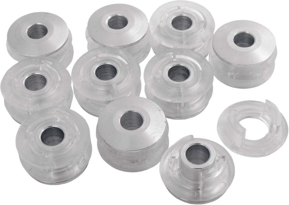 Tank Mounting Bushings and Inserts - Poly/Aluminum - 10 Pack - Lutzka's Garage