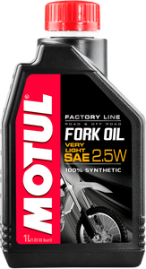 Factory Line Fork Oil 2.5wt - 1 L - Lutzka's Garage