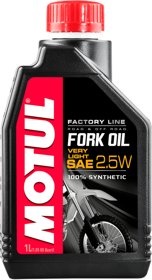 Factory Line Fork Oil 2.5wt - 1 L - Lutzka's Garage