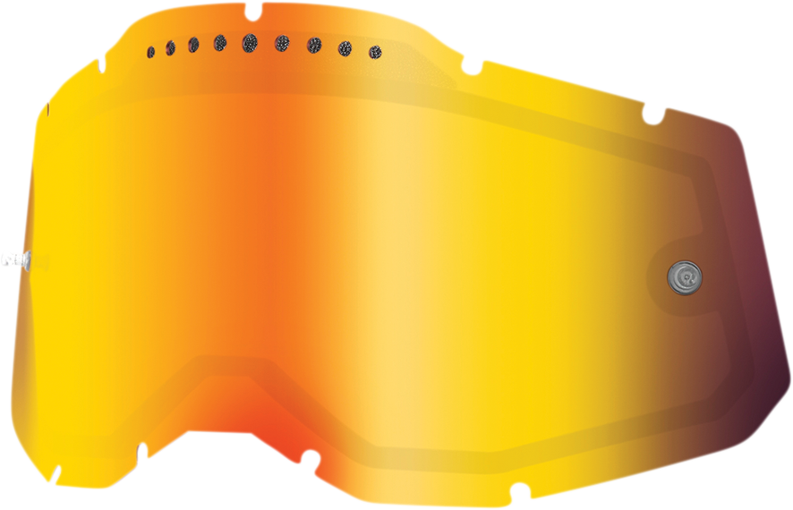 Accuri 2/Racecraft 2/Strata 2 Dual Lens - Vented - Red Mirror - Lutzka's Garage