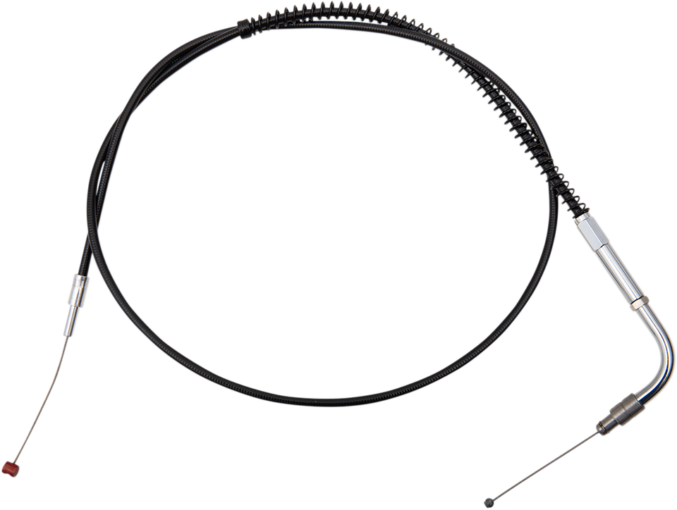 Throttle Cable - +6" - Black - Lutzka's Garage