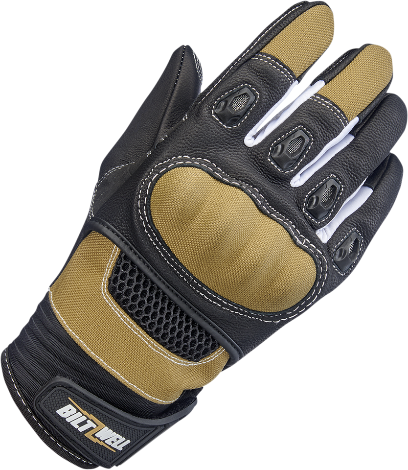 Bridgeport Gloves - Tan/Black - XS - Lutzka's Garage
