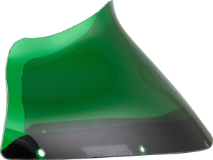 Kolor Flare Windshield - 9" - Green - FXRP - Lutzka's Garage
