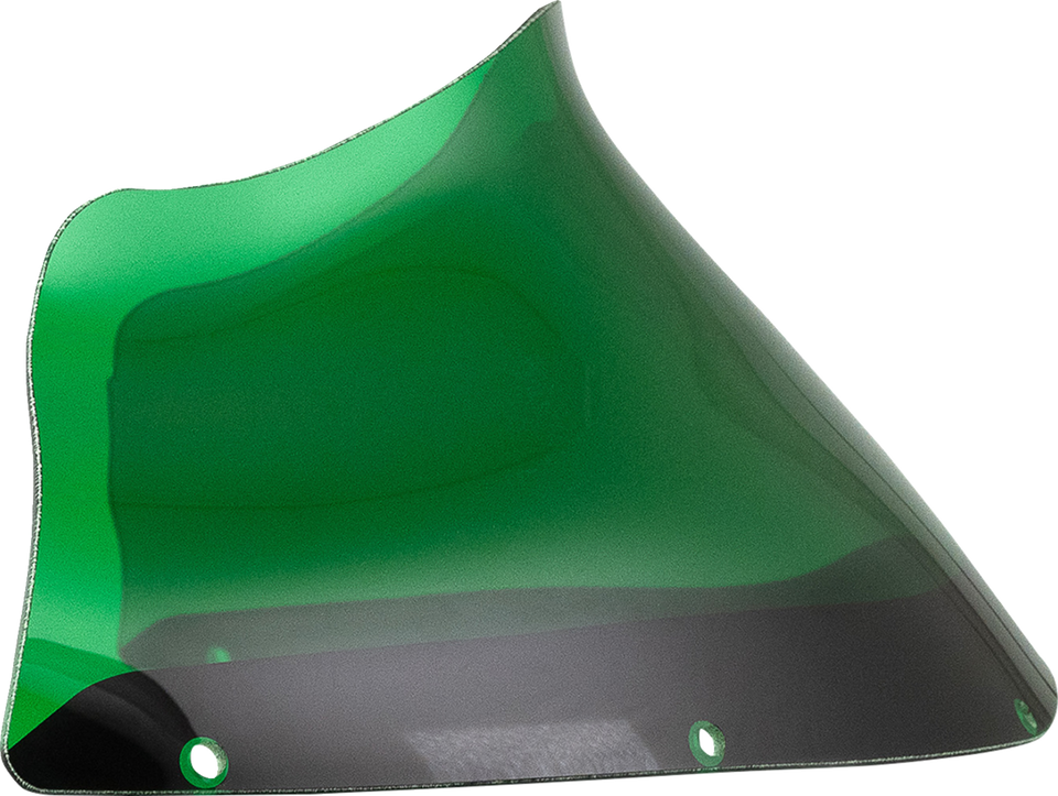 Kolor Flare Windshield - 9" - Green - FXRP - Lutzka's Garage