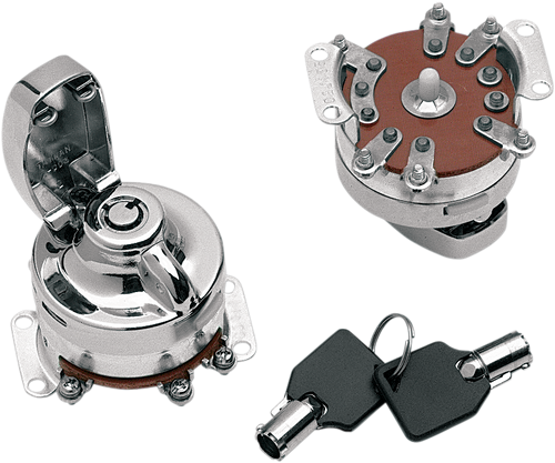 6-Pole Ignition Switch - Round Key