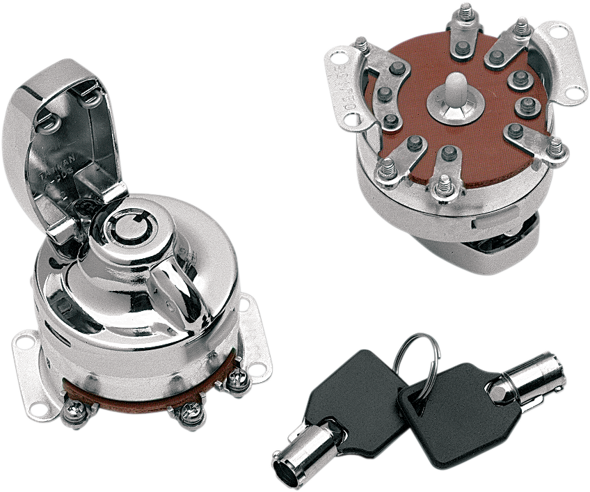 6-Pole Ignition Switch - Round Key