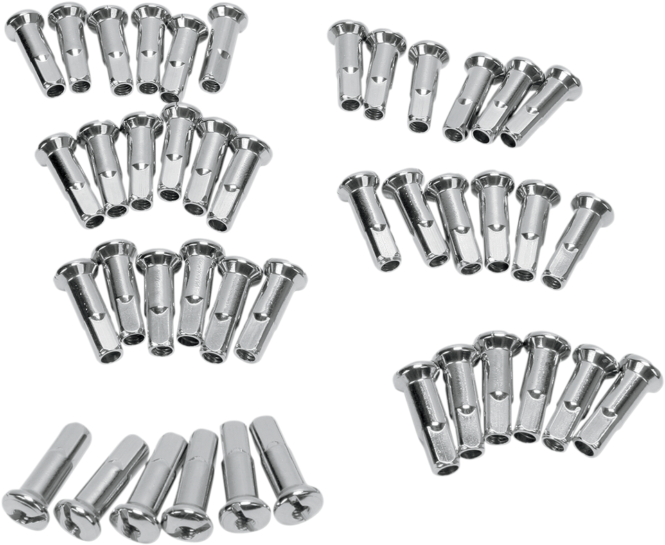 Spoke Nipples - Stainless Steel - X-Long - Lutzka's Garage