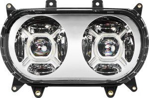 LED Headlight - Chrome - Road Glide - Lutzka's Garage