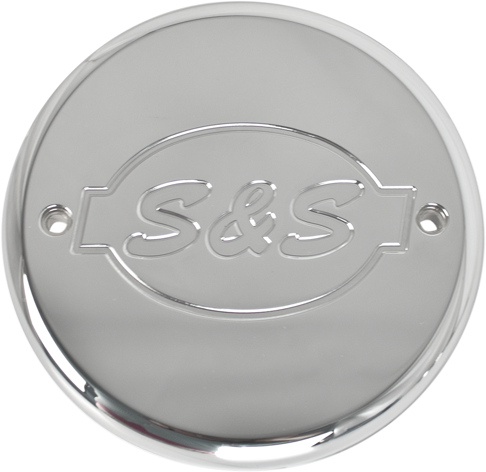 Air Cleaner Logo Cover - Chrome - Chief - Lutzka's Garage