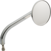 No. 7 Standard 3-1/4" Round Mirror - Chrome - Right - Lutzka's Garage