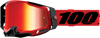 Racecraft 2 Goggles - Red - Red Mirror - Lutzka's Garage