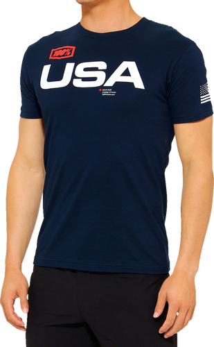 MX of Nations T-Shirt - Navy - Small - Lutzka's Garage