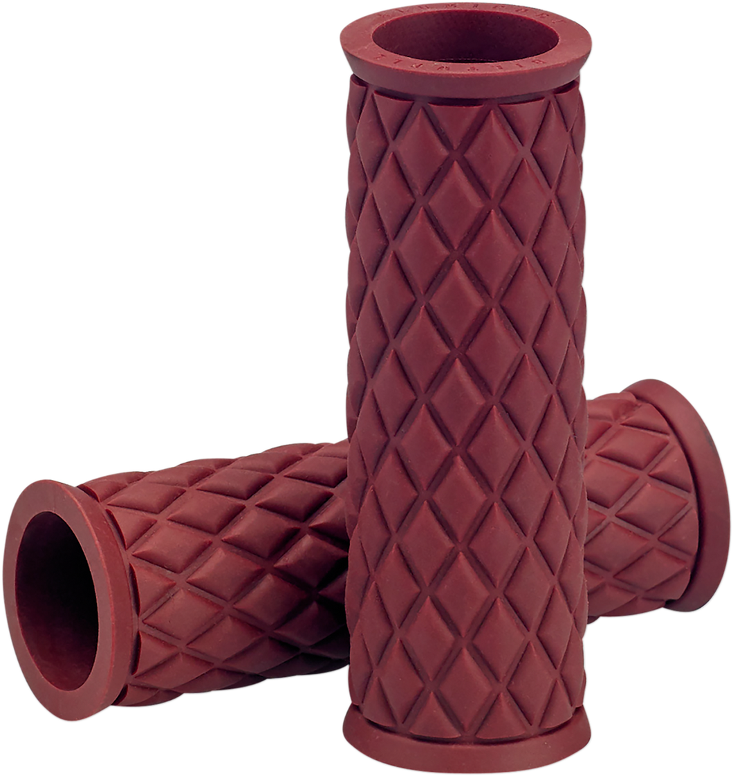 Grips - Alumicore - Replacement - Oxblood