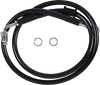 Brake Line - +10" - Black - 18-20 Softail - Lutzka's Garage